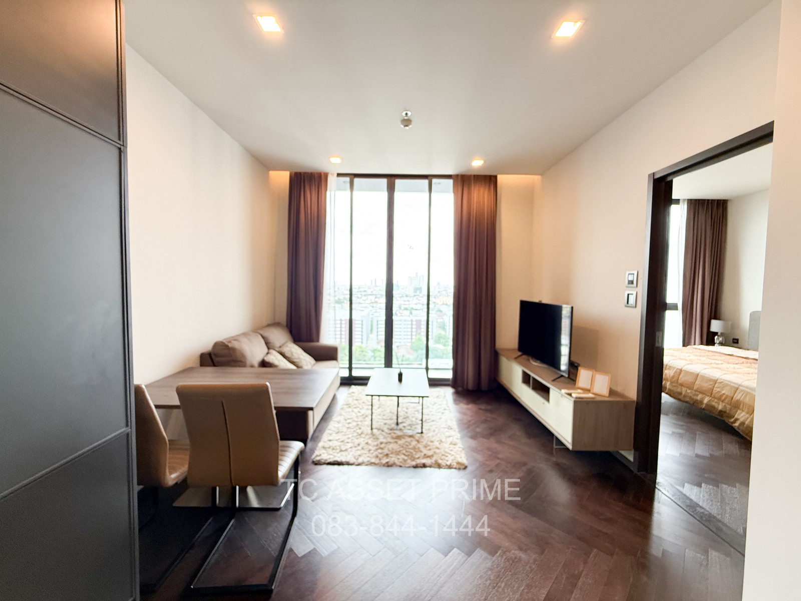 📍𝐅𝐨𝐫 𝐑𝐞𝐧𝐭! 𝐓𝐡𝐞 𝐌𝐨𝐧𝐮𝐦𝐞𝐧𝐭 𝐒𝐚𝐧𝐚𝐦𝐩𝐚𝐨 𝟏 ห้องนอน 𝟏 ห้องน้ำ ชั้น 𝟏𝟔 ขนาด 𝟒𝟔.𝟐𝟓 ตรม. แต่งสวย พร้อมอยู่ 📍เพียง 𝟑𝟎,𝟎𝟎𝟎 บาท/เดือน  – รูปที่ 4