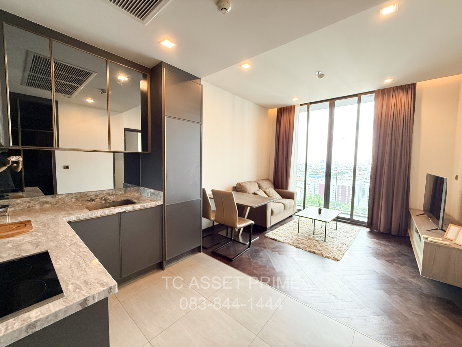 📍𝐅𝐨𝐫 𝐑𝐞𝐧𝐭! 𝐓𝐡𝐞 𝐌𝐨𝐧𝐮𝐦𝐞𝐧𝐭 𝐒𝐚𝐧𝐚𝐦𝐩𝐚𝐨 𝟏 ห้องนอน 𝟏 ห้องน้ำ ชั้น 𝟏𝟔 ขนาด 𝟒𝟔.𝟐𝟓 ตรม. แต่งสวย พร้อมอยู่ 📍เพียง 𝟑𝟎,𝟎𝟎𝟎 บาท/เดือน  – รูปที่ 3