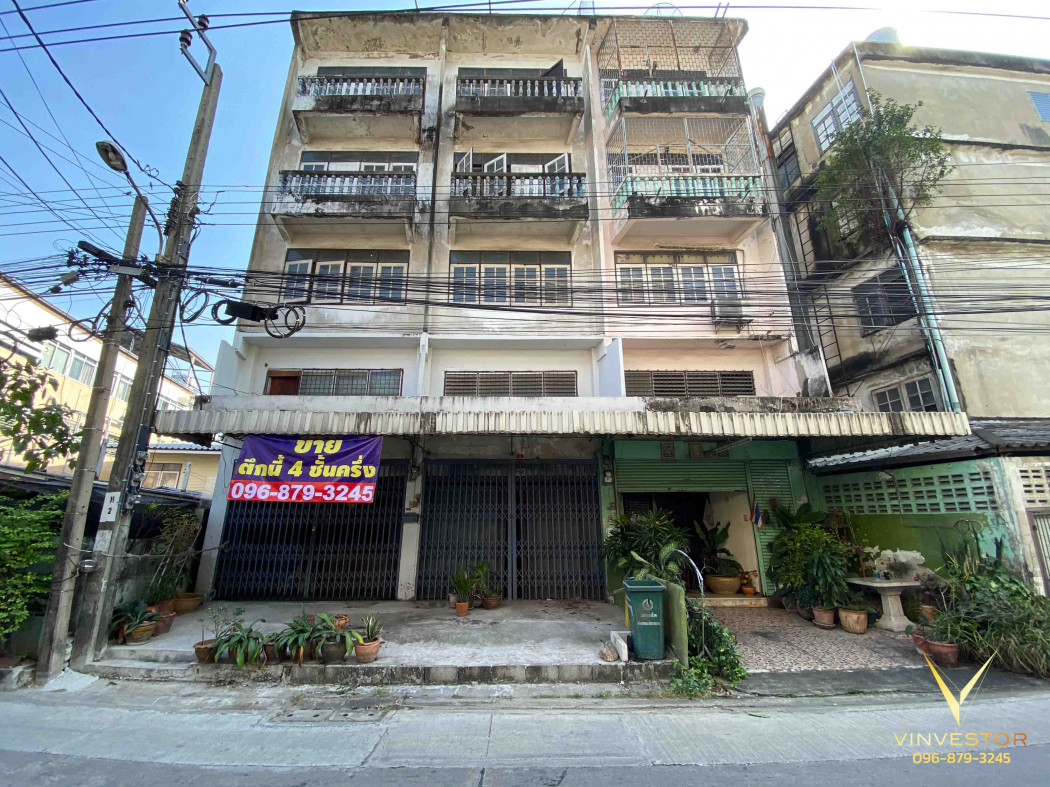 Shophouse for sale, good location, Phetkasem 69, 5 floors + rooftop 29 sq m. Shophouse for sale, good location, Phetkasem 69, 5 floors + rooftop 29 sq m.