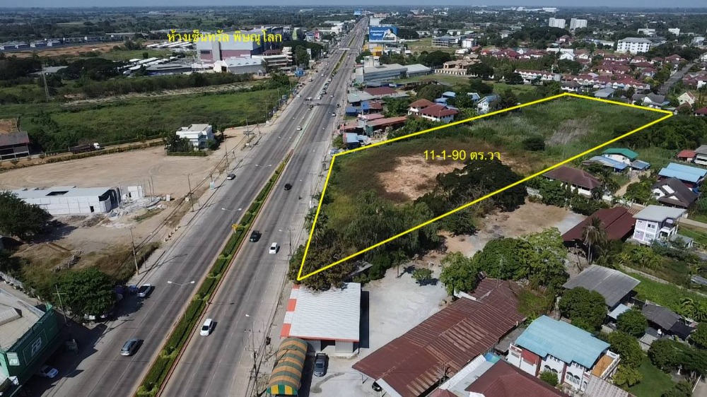 Land for rent 11 Rai Mueng Phitsanulok opposite Central Phitsanulok – รูปที่ 3