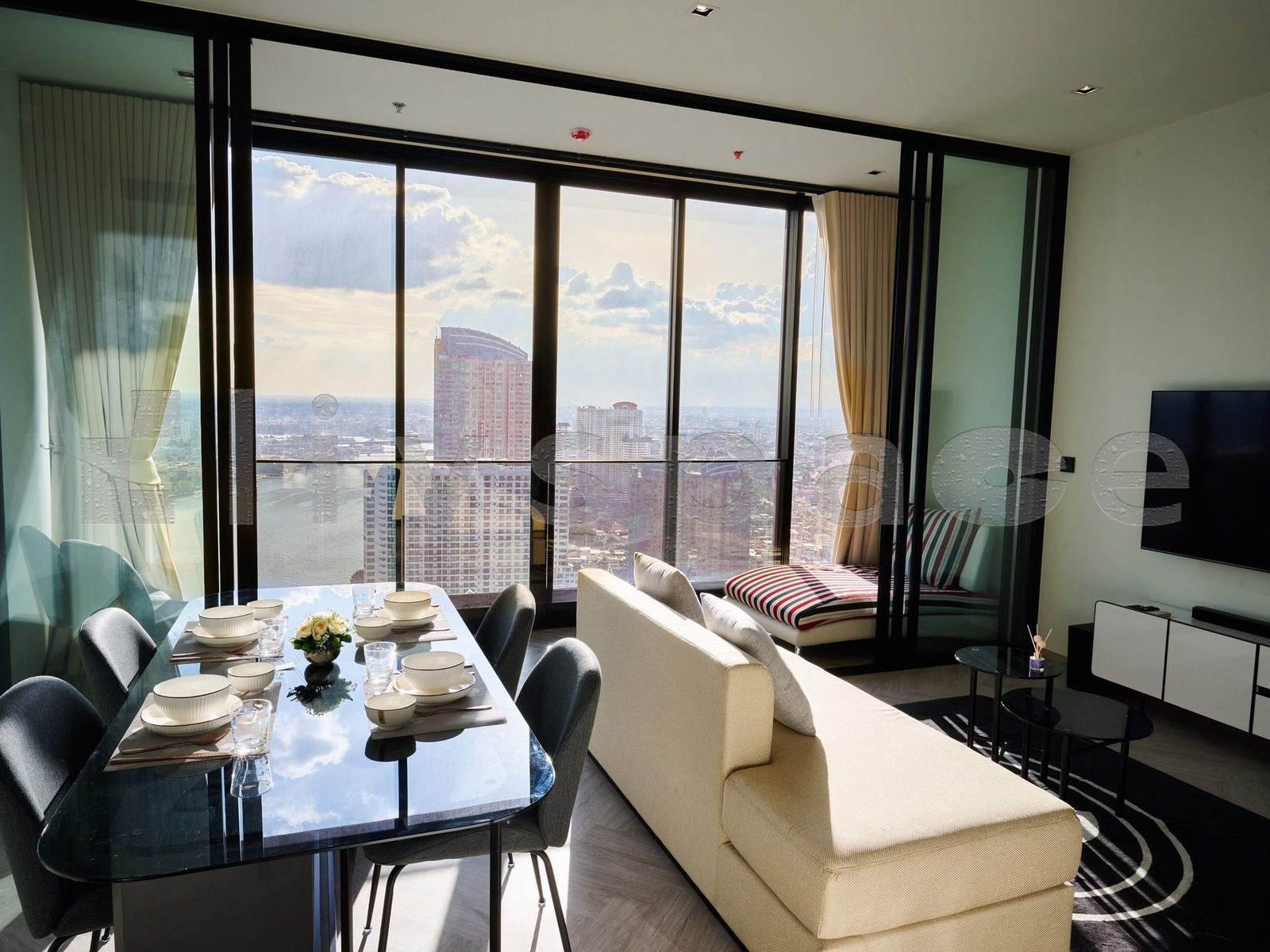 ▚ L0JCK5ツ ให้เช่า: Chapter Charoennakhon Riverside 2 Bed 78.8ตร.ม. วิวแม่น้ำเจ้าพระยา แต่งครบจัดเต็ม คอนโดใหม่ส่วนกลางอลังการ✨ – รูปที่ 3