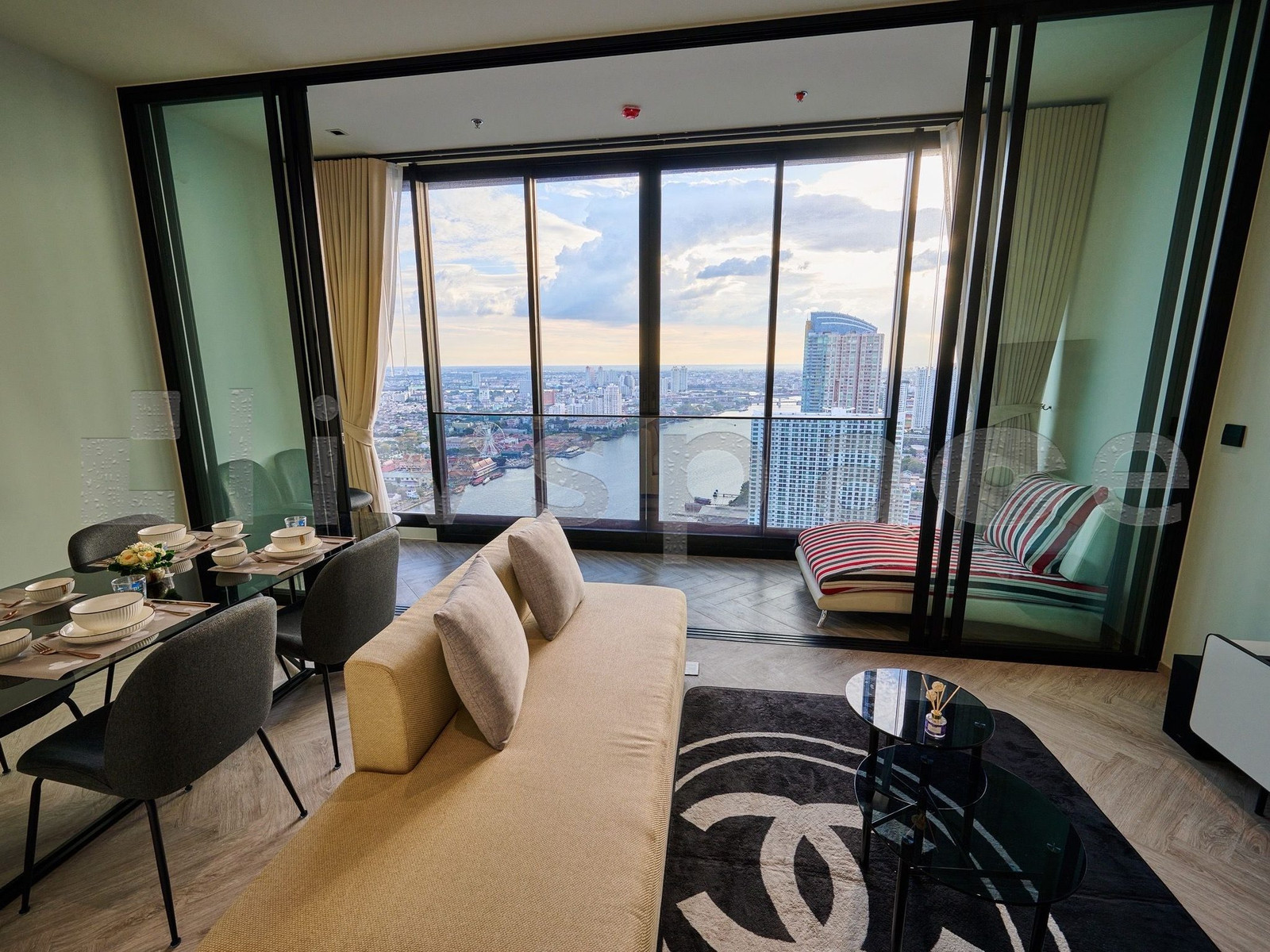▚ L0JCK5ツ ให้เช่า: Chapter Charoennakhon Riverside 2 Bed 78.8ตร.ม. วิวแม่น้ำเจ้าพระยา แต่งครบจัดเต็ม คอนโดใหม่ส่วนกลางอลังการ✨ – รูปที่ 4