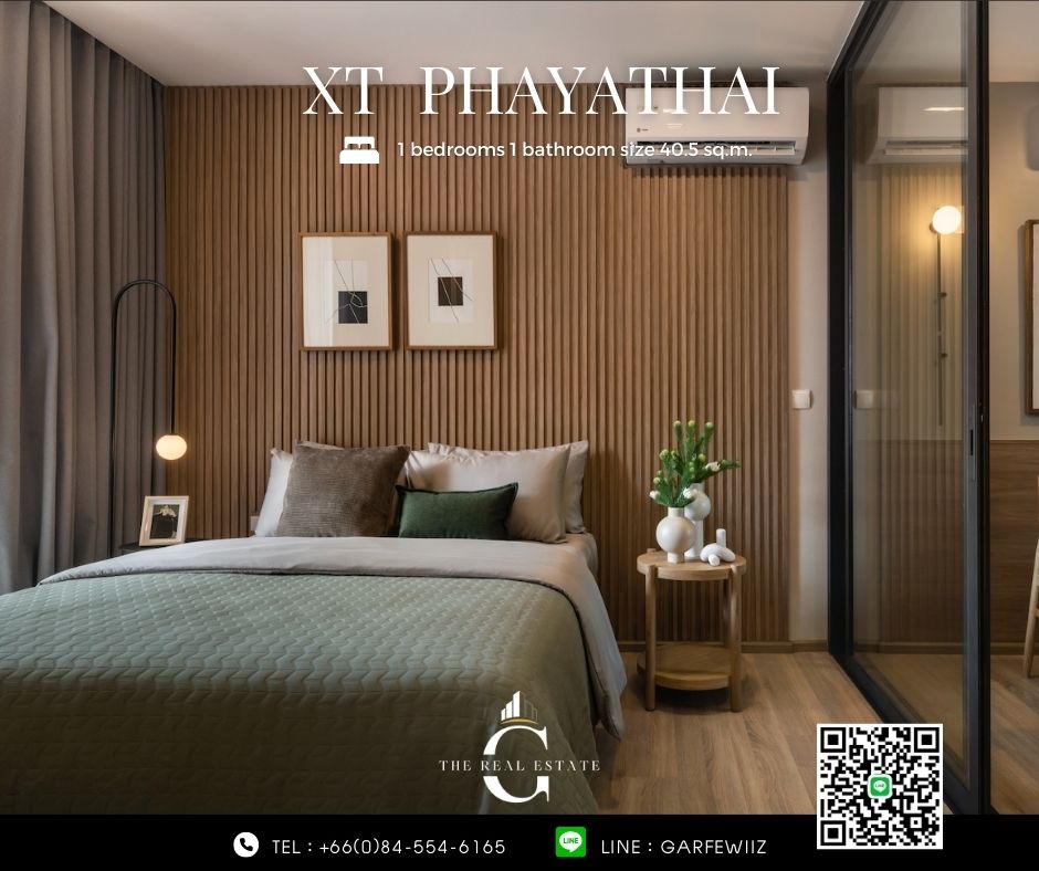 ด่วนใกล้หมด XT Phayathai 1 bedroom 40.5 sq.m. คอนโดพร้อมอยู่ ห้องใหม่ของโครงการ ส่วนกลางจัดเต็ม ใกล้ BTS พญาไท – รูปที่ 3