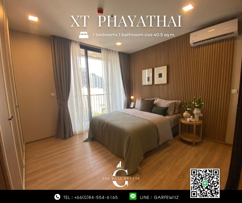 ด่วนใกล้หมด XT Phayathai 1 bedroom 40.5 sq.m. คอนโดพร้อมอยู่ ห้องใหม่ของโครงการ ส่วนกลางจัดเต็ม ใกล้ BTS พญาไท – รูปที่ 4