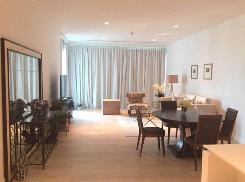 ♢ Best Price ♢ ชั้น 10+ 131.00 ตร.ม. | 2 ห้องนอน ตกแต่งครบ | วิว Polo Club | ใกล้ BTS ราชดำริ 300ม. – รูปที่ 2