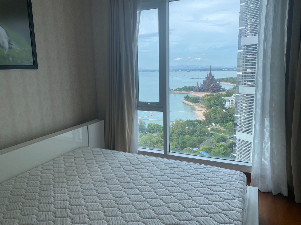 Condo for sale The Palm wongamat beach front 2beds room (S03-1087)