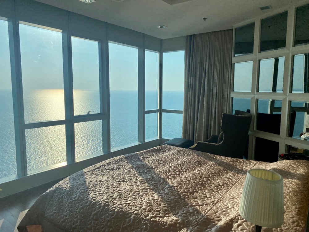 For sale The Palm wongamat beach front 144 Sq.m direct sunset (S03-0866)