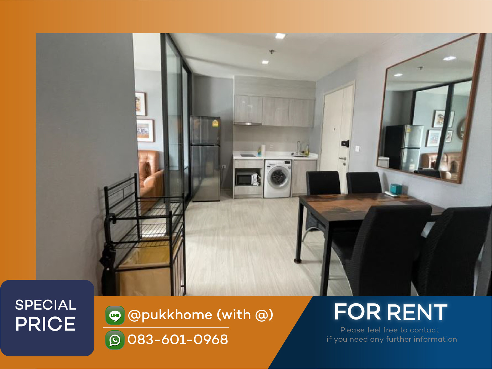 📣 Life Sukhumvit 48 | 40 ตร.ม. ห้องเเต่งสวย 📞 Line : @pukkhome (with @) 📣 Life Sukhumvit 48 | 40 ตร.ม. ห้องเเต่งสวย 📞 Line : @pukkhome (with @)