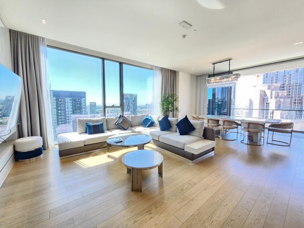 Rental: Penhouse At The Strand Thonglor , 3 Bed 3 Bath 1 Maid's Room , 184 Sq.m , 28th Floor , 2 Parking **Unblocked view**