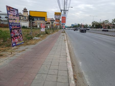 ขาย ที่ดิน ติดถนนหลัก กว้าง 55 ม. ลึก 140 ม.ที่ดินราชพฤกษ์ ถนนราชพฤกษ์ 4 ไร่ 3 งาน 55 ตร.วา ที่ดินผังสีส้ม ย6 ระหว่าง ย 6-7 – รูปที่ 3
