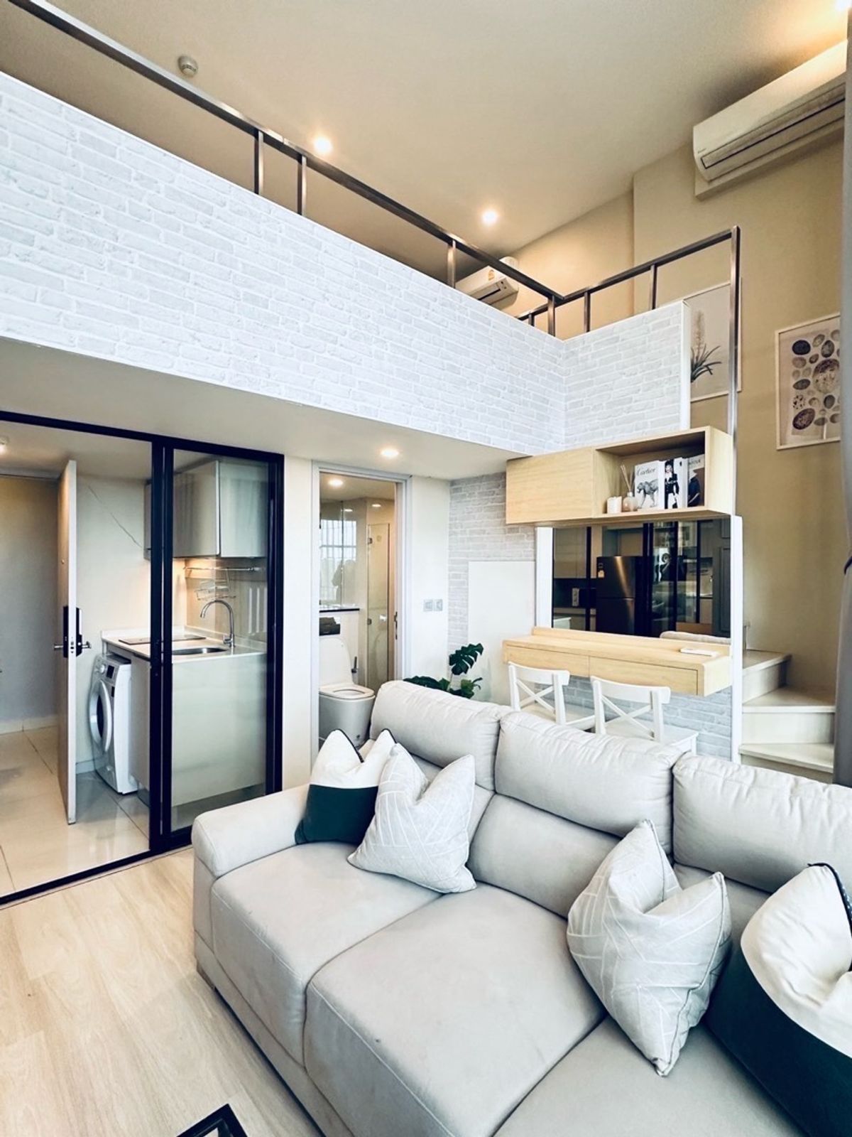 Rent Duplex 33F. Knightbridge prime Sathorn 27,000/month – รูปที่ 3