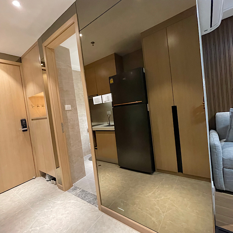 New studio 25 SQM room for rent in the heart of Bangkok CBD! – รูปที่ 2
