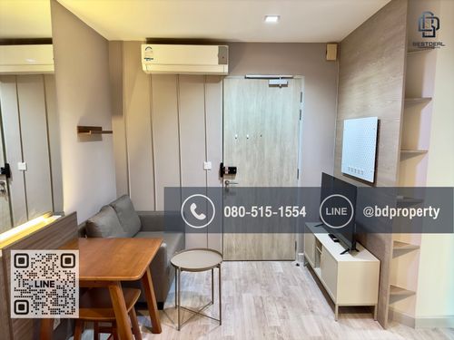 Bestdeal For Sell Ideo Mobi Rama 9 studio room 22sqm.Special Price 3,500,000 Baht *** Fees and taxes are included. Near Phraram Kao 9 MRT Station 80 meters
