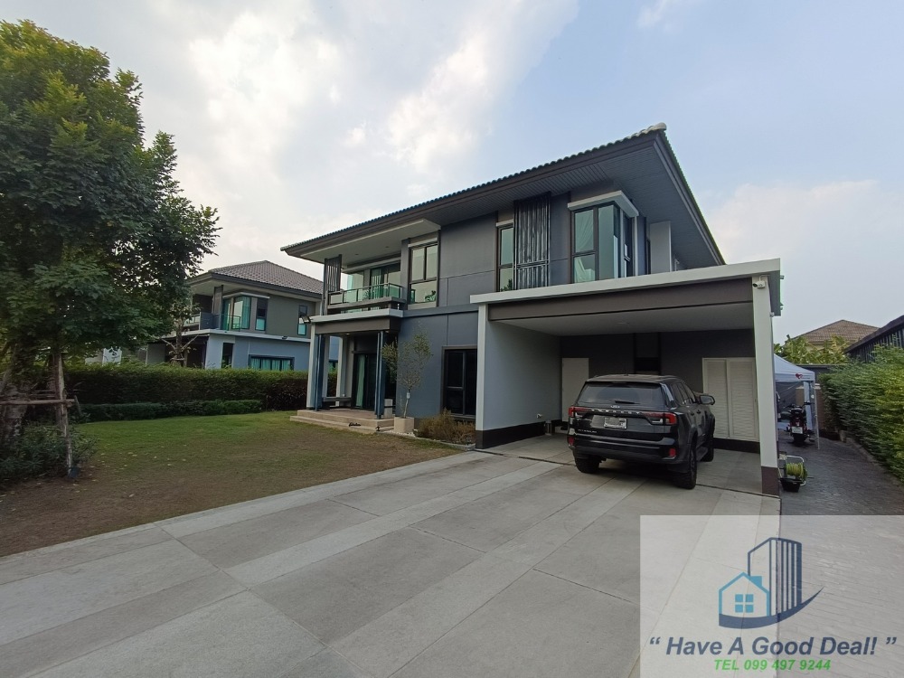 Single house 112.6 sq m, Habitia Yard Ramindra. Single house 112.6 sq m, Habitia Yard Ramindra.