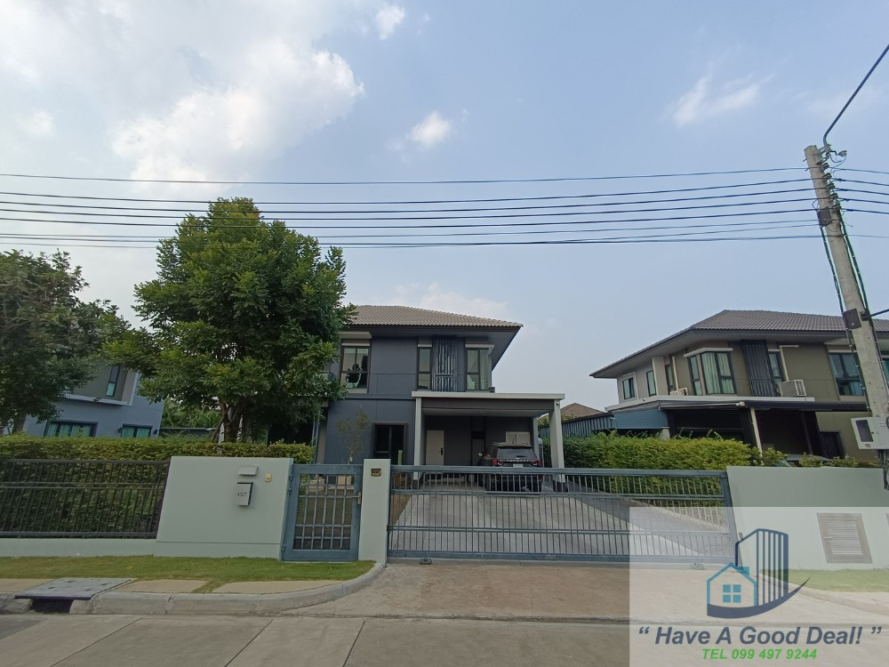 บ้านเดี่ยว 112.6 ตร.วา ฮาบิเทีย ยาร์ด รามอินทรา – รูปที่ 2