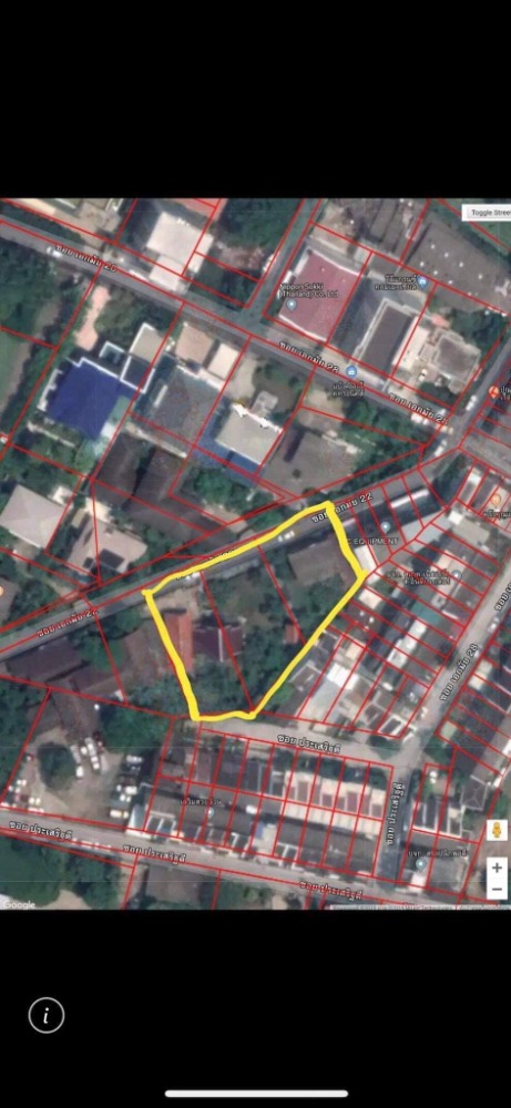 ที่ดินย่านเอกมัย / พร้อมบ้าน 2 หลัง / ใกล้สวนสมเด็จสราญราษฎร์มณีรมย์