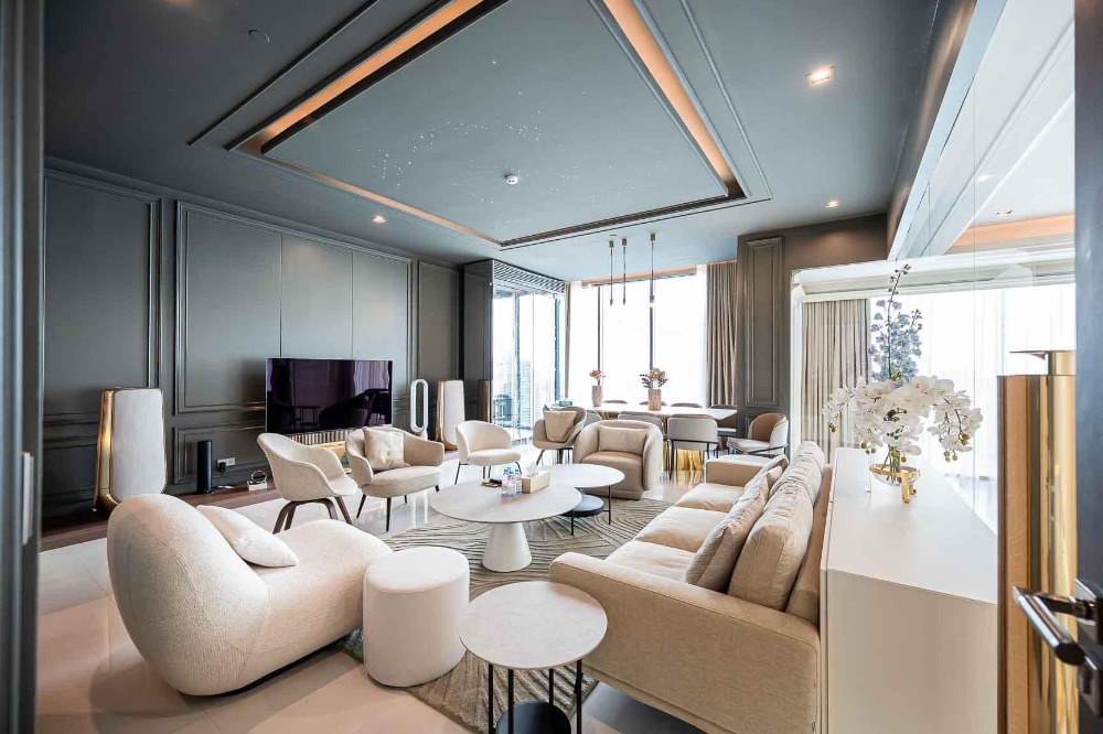 ♦ Spacious ♦ Duplex Penthouse ชั้น 35+ 350.00 ตร.ม. | 4 ห้องนอน ตกแต่งครบ | คอนโดติด BTS นานา, โคเรียนทาวน์ อาคาร สุขุมวิทพลาซ่า 1 นาที, เซ็นทรัล เอ็มบาสซี 3 นาที, เทอร์มินอล 21 4 นาที – รูปที่ 4