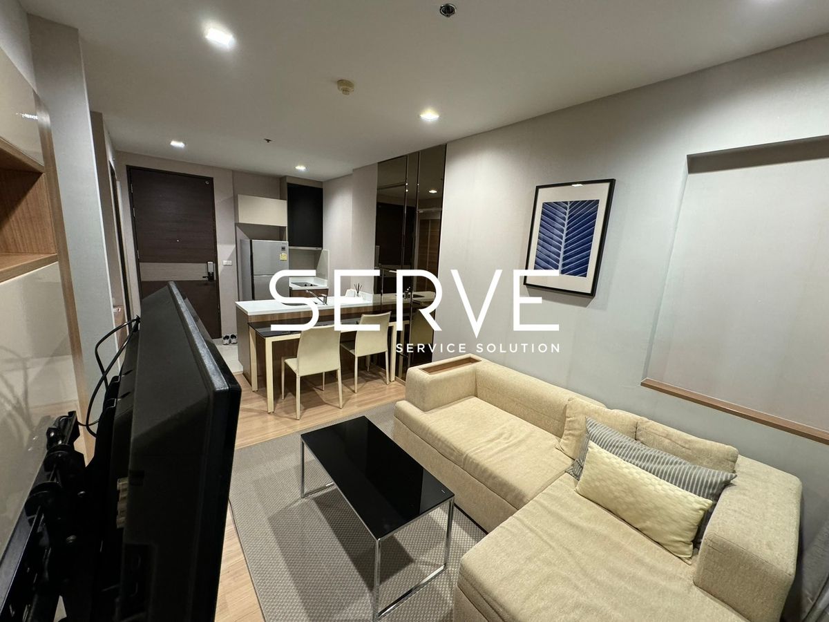 1 Bed with Bathtub 44.73 sq.m. High Fl. Good Location BTS Saphan Taksin 340 m. at Rhythm Sathorn Condo  / For Rent – รูปที่ 2