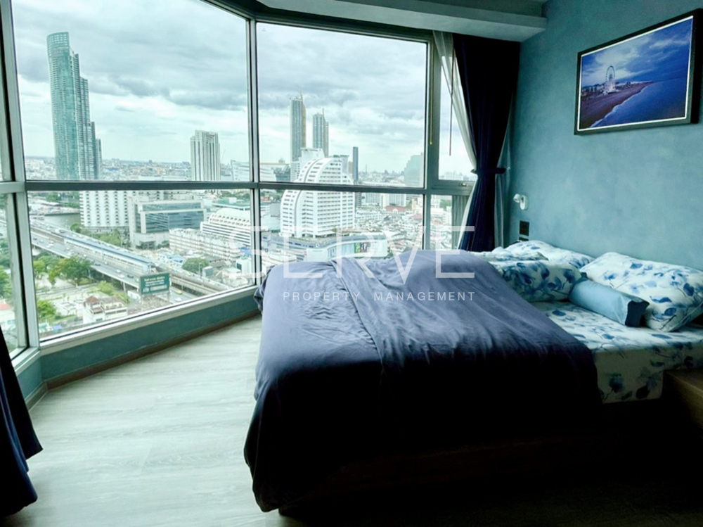 1 Bed High Fl. 20+ Best View & Good Location BTS Saphan Taksin 340 m. at Rhythm Sathorn Condo / For Sale