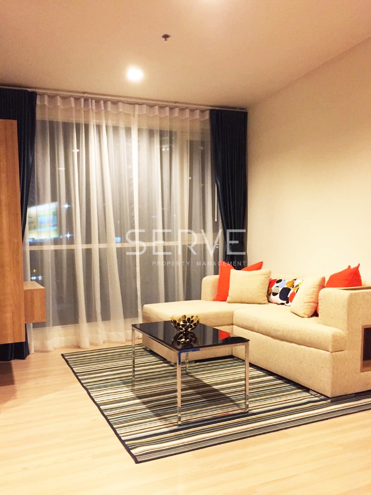 🔥140K/sq.m.🔥 - Corner Room 1 Bath with Bathtub 55 sq.m. Good Location BTS Saphan Taksin station 340 m. at Rhythm Sathorn Condo / For Sale