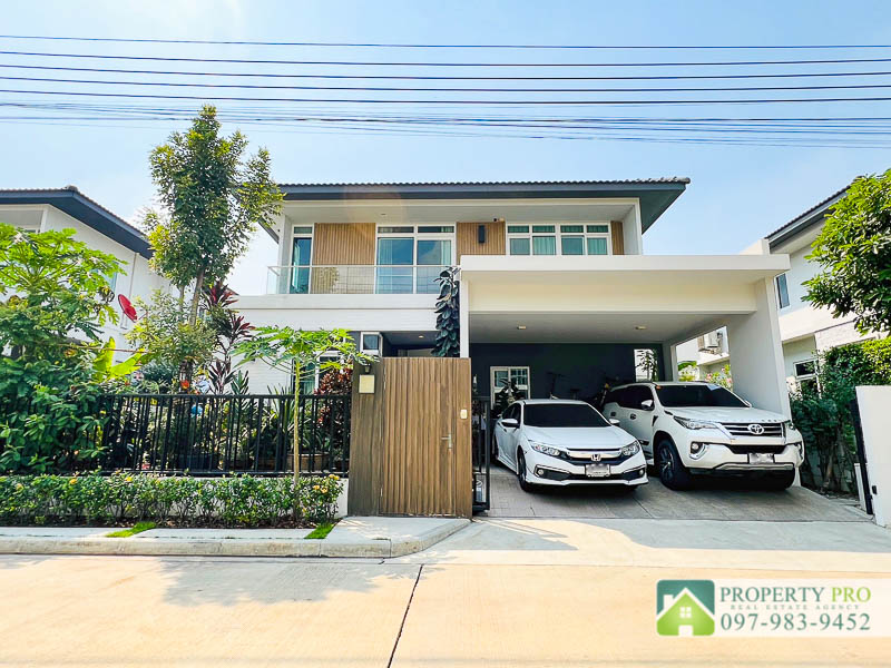 House for Sale Mantana Westgate, 4 Bedroom 60 Sqw 185 Sqm Fully Furnished Near MRT Talad Bang Yai, Klong Bang Phai, Bang Yai, Bang Bua Thong : EL24S-004 House for Sale Mantana Westgate, 4 Bedroom 60 Sqw 185 Sqm Fully Furnished Near MRT Talad Bang Yai, Klong Bang Phai, Bang Yai, Bang Bua Thong : EL24S-004