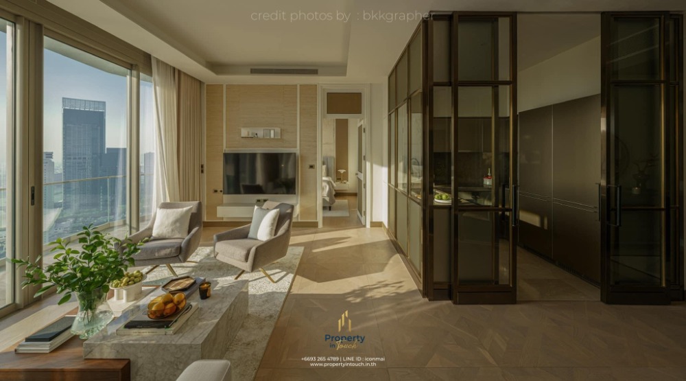 Brand New Luxurious 2 bedroom For Rent : The Residences at Mandarin Oriental Bangkok – รูปที่ 4
