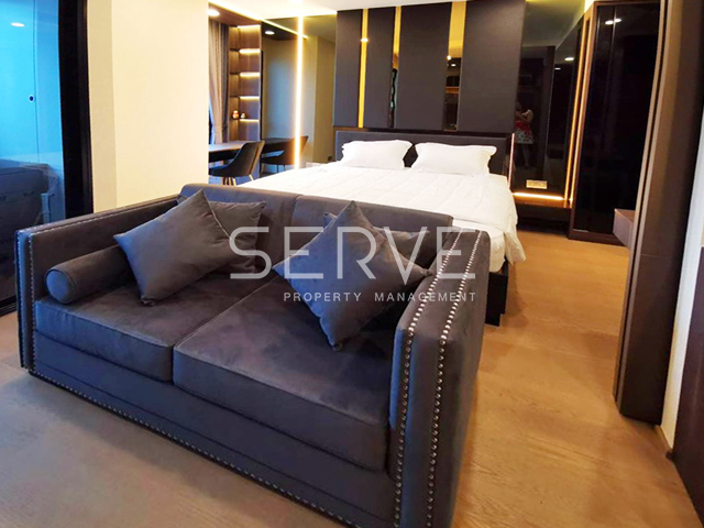 1 Bed with Partition Super High Fl. 45+ Good View & Good Location MRT Sam Yan 180 m. at Ashton Chula-Silom Condo / For Rent