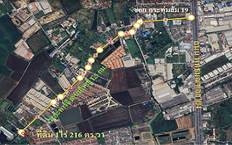 Land 1-2-16 rai, Soi Krathum Lom 19 Phutthamonthon Sai 4 Road Beautiful place, suitable for small projects, dormitories. – รูปที่ 4