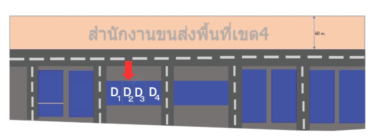 R09D-2 Warehouse for Rent in Nong Chok – Ruam Phatthana Road, Soi 5; Size: 176 sq.m. – รูปที่ 3