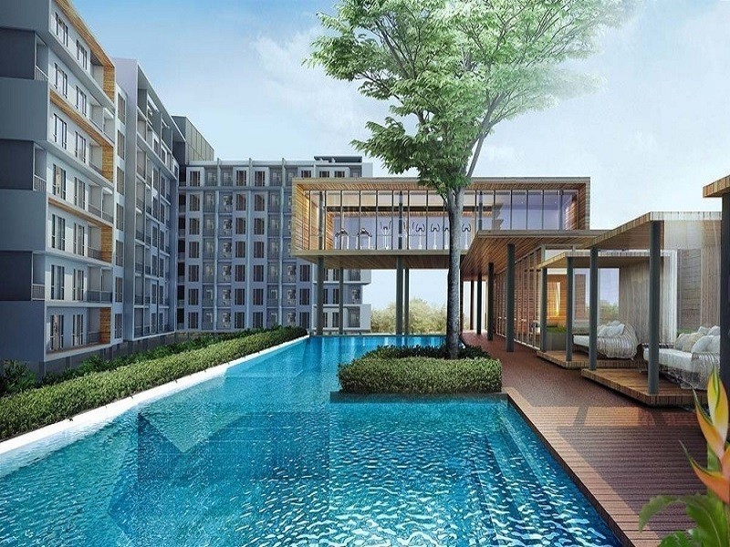 Urgent sale, condo ready to move in, serrano Condominium, condominium, garden view, airy.