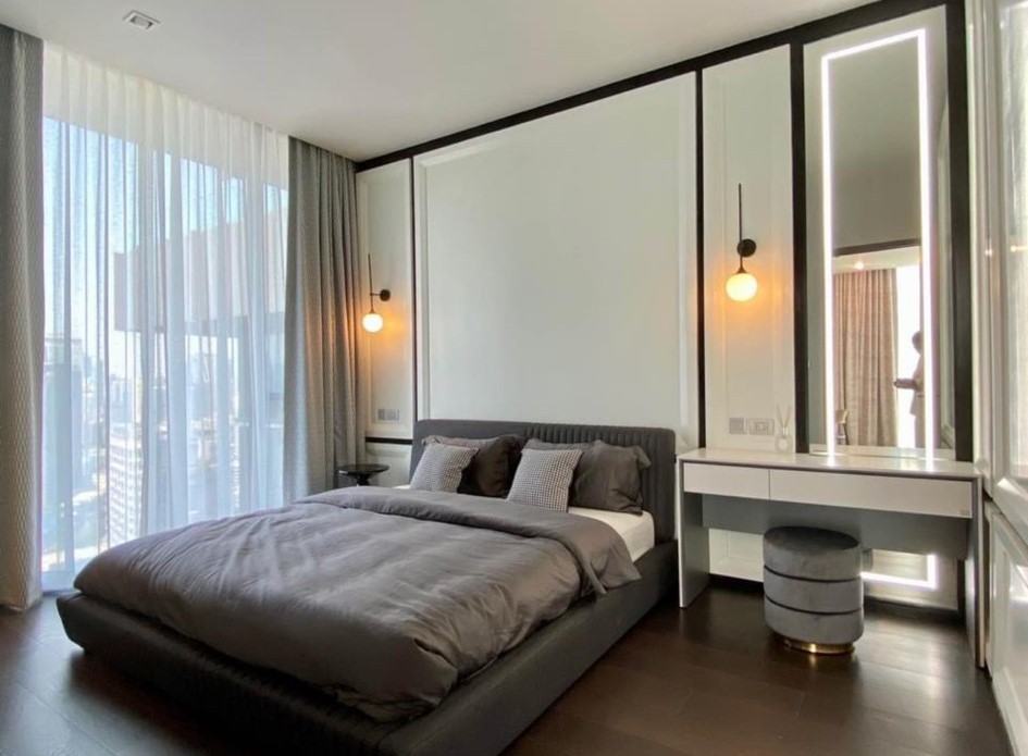 ♦ Stunning City Panorama ♦ Duplex ชั้น 25+ 97.50 ตร.ม. | 2 ห้องนอน |  ใกล้ BTS ทองหล่อ 1 นาที, เมเจอร์ ซีนีเพล็กซ์ สุขุมวิท 2 นาที – รูปที่ 2