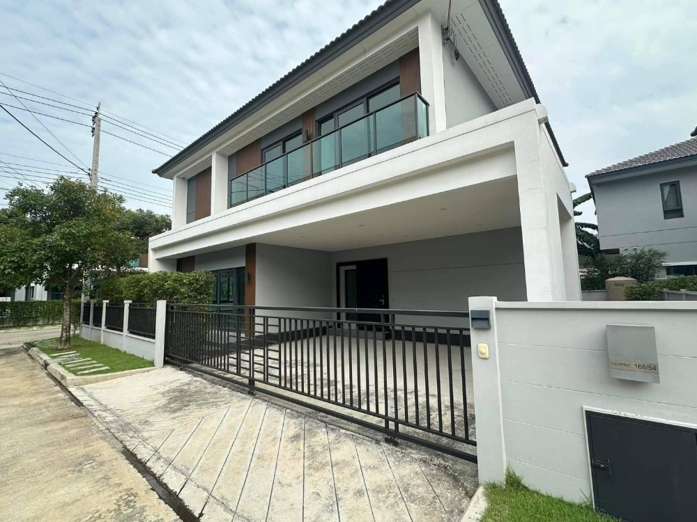 ♦ New house ♦ บ้านเดี่ยว 2 ชั้น  66.90 ตร.ว. | 4 ห้องนอน 3 ที่จอดรถ | ใกล้ MRTสะพานพระนั่งเกล้า 5 นาที, เซ็นทรัลรัตนาธิเบศร์ 12 นาที – รูปที่ 2