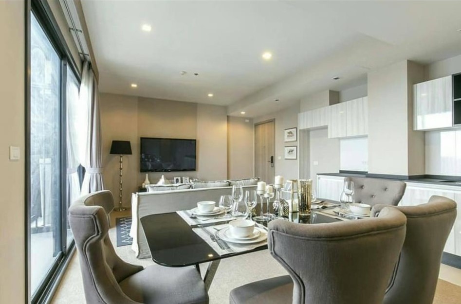 ♢ Modern Luxury style ♢ Duplex ชั้น 30+ 80.94 ตร.ม. 1 ห้องนอน | คอนโด ใกล้ BTS ทองหล่อ 2 นาที, เจ อเวนิว 2 นาที – รูปที่ 2