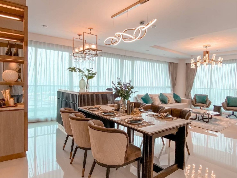 ❖ Panoramic Chaopraya river view ❖ ชั้น 30+ 3 ห้องนอน วิวโค้งแม่น้ำเจ้าพระยา | ตกแต่งสวย | ใกล้ เทอร์มินอล21 พระราม 3 เพียง 7 นาที
