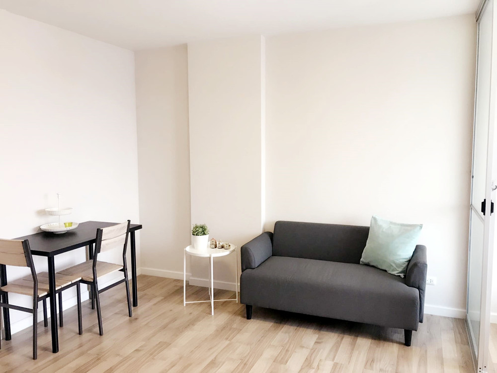 ***For rent: D Condo On Nut-Rama 9 (IKEA,SB furniture + rare room!!!) *Get a special promotion* LINE: @Feelgoodhome (with @ in front) – รูปที่ 3