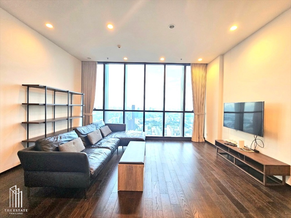 For Sale with Tenant Whizdom Essence *Combine Room, spacious room 202.46 sq m., 40+ floor, corner position, view in 3 directions @51 MB – รูปที่ 4