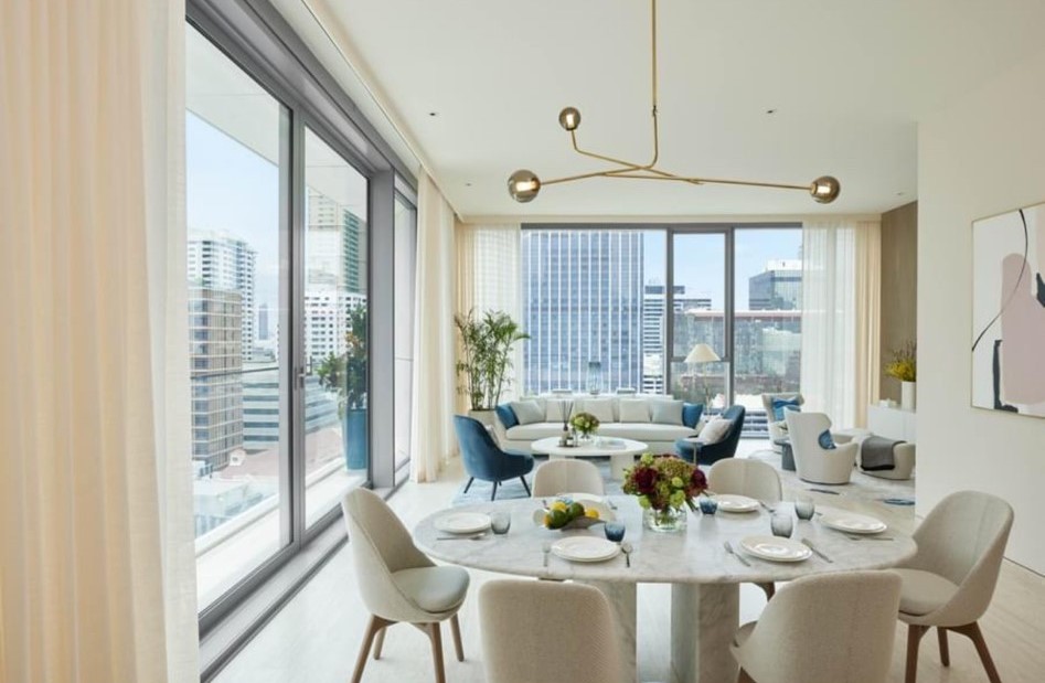♢ Prime Location ♢ ชั้น 10+ 154.00 ตร.ม. 2 ห้องนอน | ใกล้ Mercury Tower 110 ม., โรงเรียนมาแตร์เดอี 110 ม., Central ชิดลม 220 ม., BTS สถานีชิดลม 250 ม. – รูปที่ 3