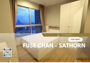 ให้เช่า✨Fuse Chan - Sathorn✨ เดินทางสะดวกใกล้ BRT เทคนิคกรุงเทพ เฟอร์นิเจอร์เครื่องใช้ไฟฟ้าครบ