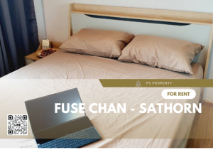 ให้เช่า🔥Fuse Chan - Sathorn🔥 เดินทางสะดวกใกล้ BTS ช่องนนทรี เฟอร์นิเจอร์เครื่องใช้ไฟฟ้าครบ