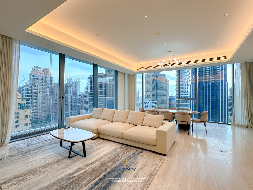 High Floor 3 bedroom FOR RENT : SCOPE LANGSUAN | Call 093-265-4789