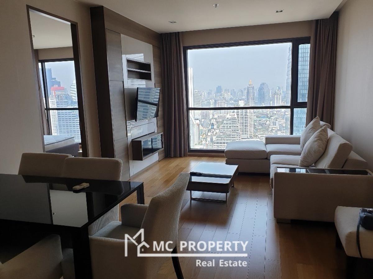 The Address Sathorn 2 Bedroom 87SQM BIGGEST Size Layout Higuest Floor Super Rare Unit for Sale Only 20MB Please Contact 0816878954