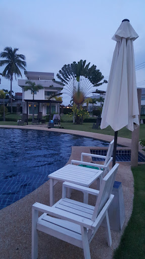 คอนโด แม่พิมพ์ โอเชี่ยน เบย์ Mae Phim ocean bay condo rayong ขนาด 53.58 sqm. floor1 pool view – รูปที่ 4