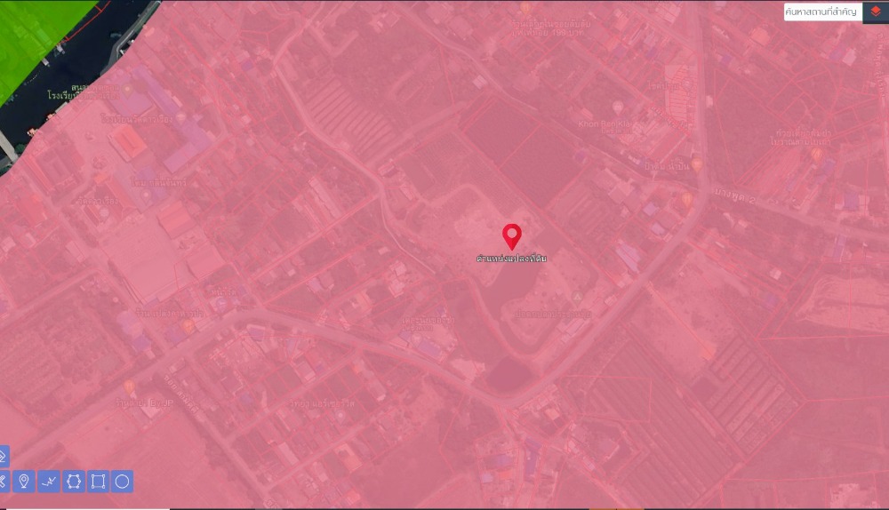 #Empty land for sale 15-1-66.9 rai, Soi Bang Phut 2, Mueang District, Pathum Thani Province, beautiful location, near Workpoint Co., Ltd., Thammasat University. – รูปที่ 2