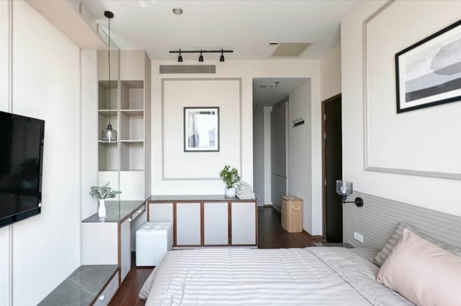 ♢ Good Decoration ♢ ชั้น 25+ 53.00 ตร.ม. | 1 ห้องนอน ตกแต่งครบ | ใกล้ Market Place 30 ม., Fifty Fifth 300 ม., BTS ทองหล่อ 700 ม. – รูปที่ 2