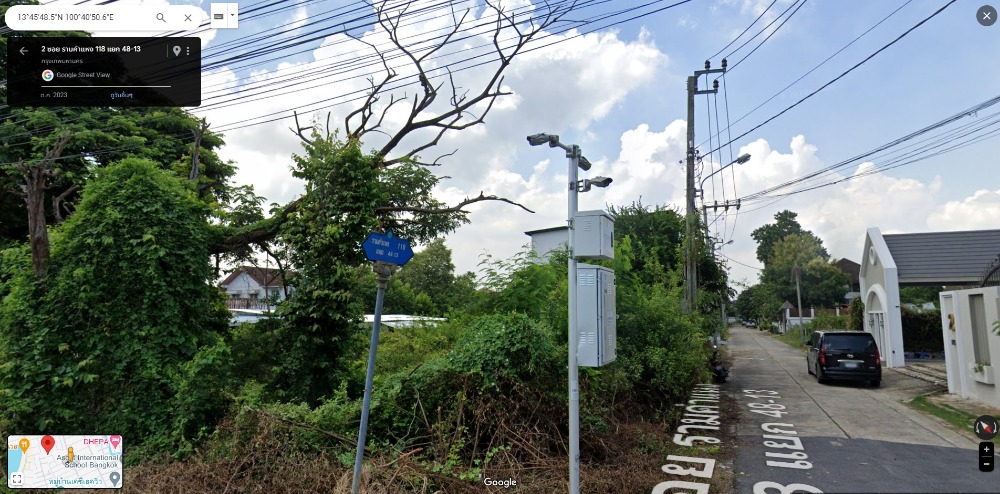 ขายด่วนที่ดินเปล่า 188 ตรว. ซอยรามคำแหง 118 แยก 48-13  หมู่บ้านพฤกษชาติ ใกล้รถไฟฟ้าสัมมากร – รูปที่ 2