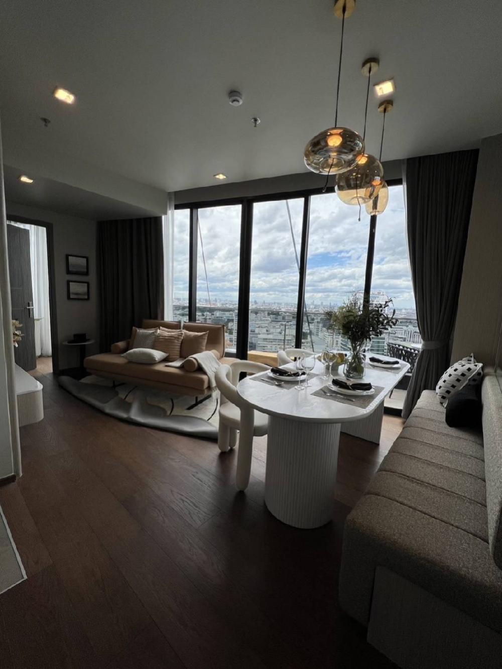 Condo for rent Ideo Q Victory 2 bedrooms, 1 bathroom, 71 sq m., 32nd floor, stunning view!🌇 – รูปที่ 2
