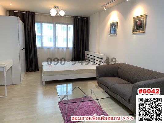 For rent, D Condo On Nut - Suvarnabhumi, big room, cheap price, near Airport Link Suvarnabhumi. – รูปที่ 2