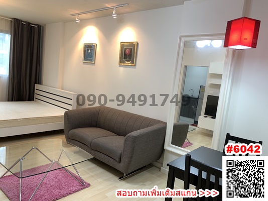 For rent, D Condo On Nut - Suvarnabhumi, big room, cheap price, near Airport Link Suvarnabhumi. – รูปที่ 3