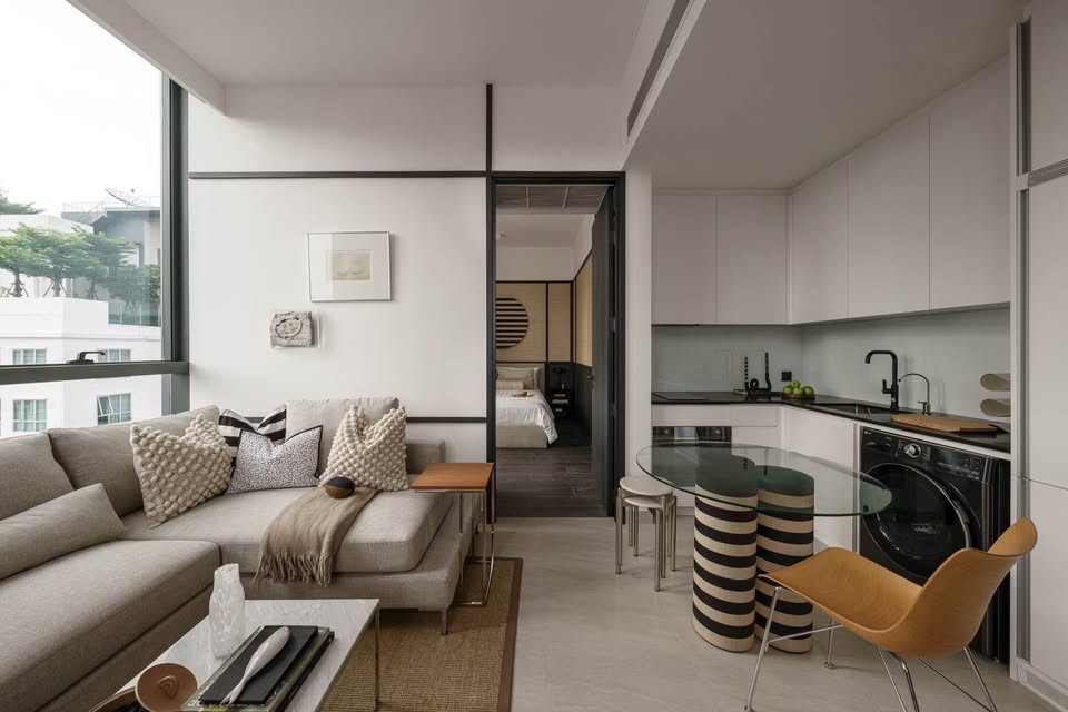🌿 Tait Sathorn 12 🌿 ห้องแต่งสวย เฟอร์ครบ 🛏 1 ห้องนอน 1 ห้องน้ำ 40 ตร.ม ใกล้สาทร – รูปที่ 4