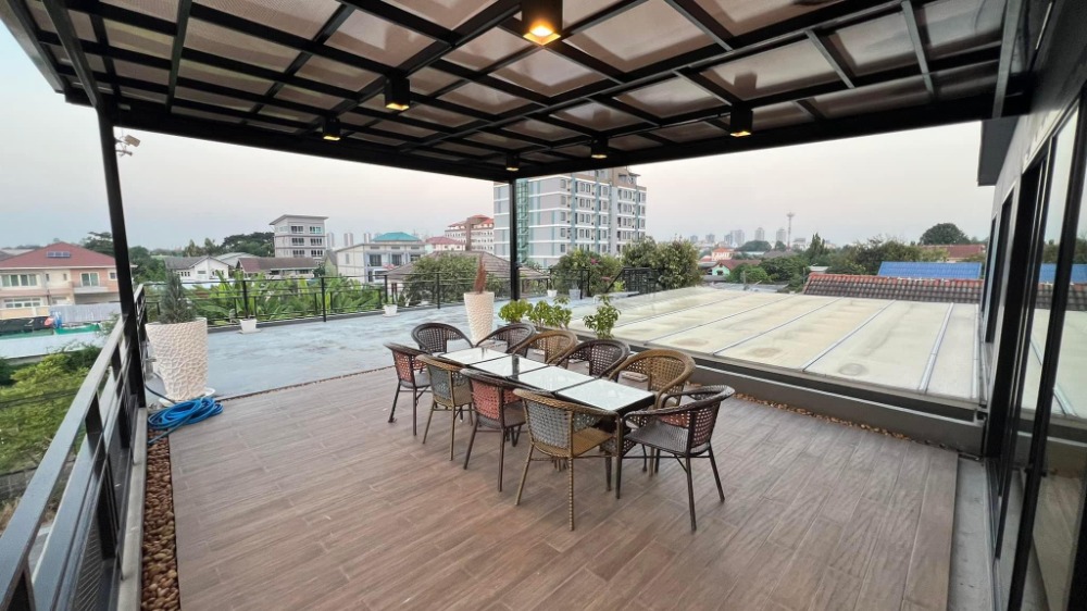 ● Modern Style ● 3-story single house, fully furnished | 3 parking spaces, swimming pool | Near Haus Clover Ratchaphruek-Chaeng Watthana, adjacent to Denla School – รูปที่ 4